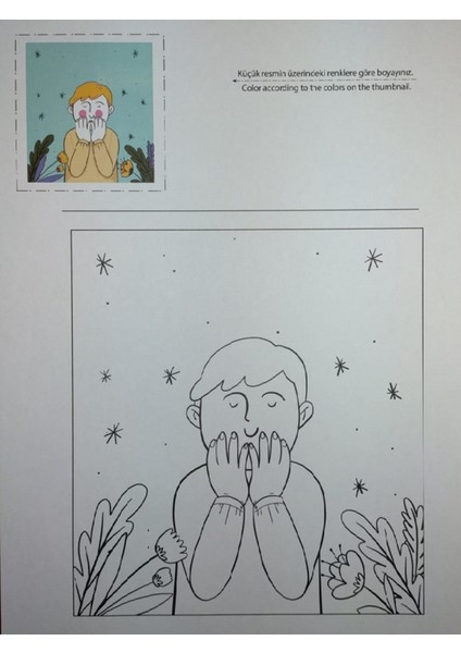 Ramazan 30 Gün Boyama Seti modelleri