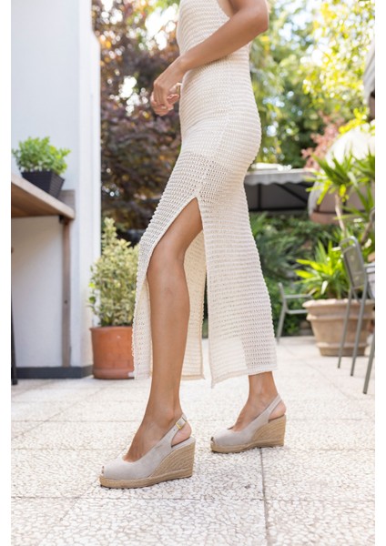 Cancelo Kadın Altın Gercek Deri Espadil Sandalet fiyatları