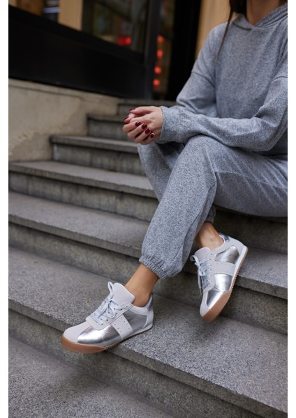 April Kadın Altın Bagcıklı Sneaker