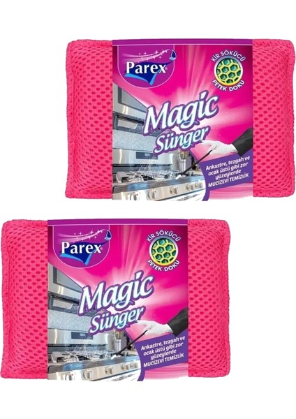 Magic Sünger 1 Adet İkili Paket