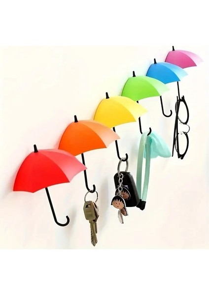 Dekoratif Şemsiye Duvar Askısı Kırmızı modelleri