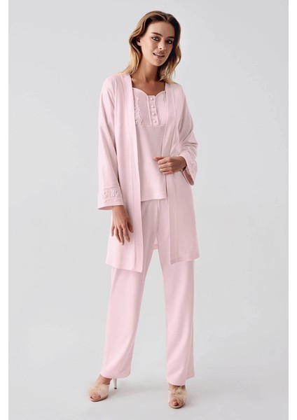 Mdb Freshness 321 Kadın Sabahlıklı Pijama Takımı