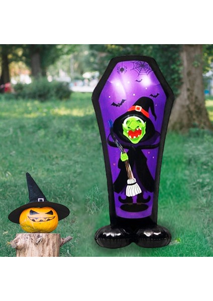 Halloween Folyo Balon -Tabut- Ölçü: 100 cm
