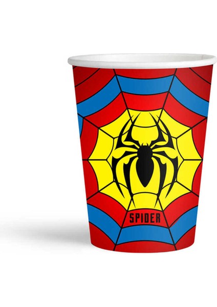 Spider Karton Bardak 8oz