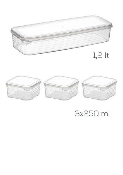 4368 Freshlock Vakumlu Kahvaltılık Çok Amaçlı Saklama Kabı Kahvaltı Seti fırsatları