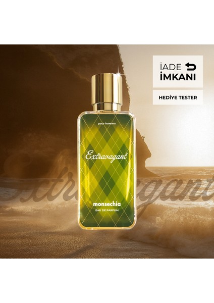 Extravagant EDP 50ml Erkek Parfüm | Vanilya, Baharat, Amber