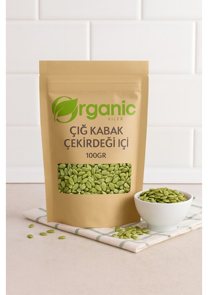 Çiğ Kabak Çekirdeği İçi 100 gr Taze & Katkısız Tuzsuz ve Yerli Mahsül