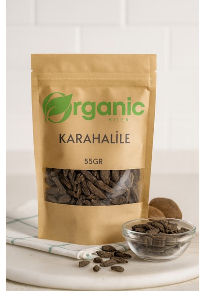 Doğal Kara Halile 55GR (Terminalia Chebula) – Kurutulmuş Bitki – Katkısız ve Elenmiş