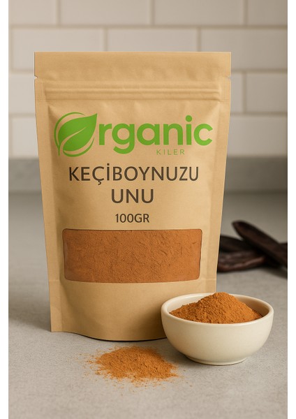 Keçiboynuzu Unu Glutensiz Şeker İlavesiz &İnce Öğütülmüş