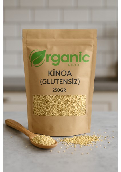250GR Kinoa Tohumu – Glutensiz , Protein Kaynağı , Katkısız & Doğal