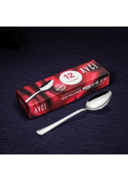 Avc 115 Narin Tatlı Kaşığı 12'li