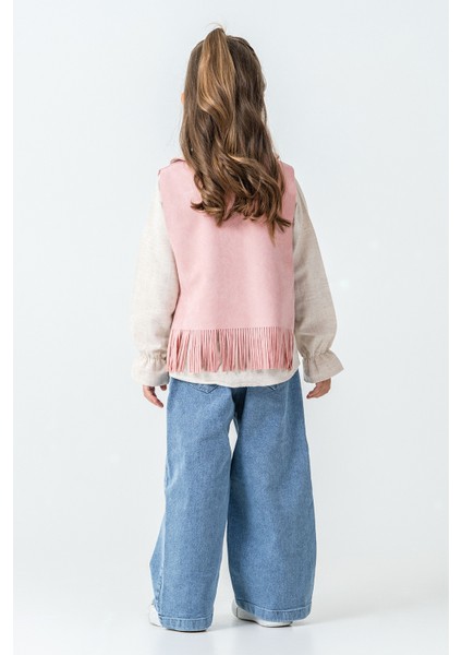 Yakası Tavşan Nakışlı Kız Çocuk 3\'lü Takım - 26K 4473 fırsatları