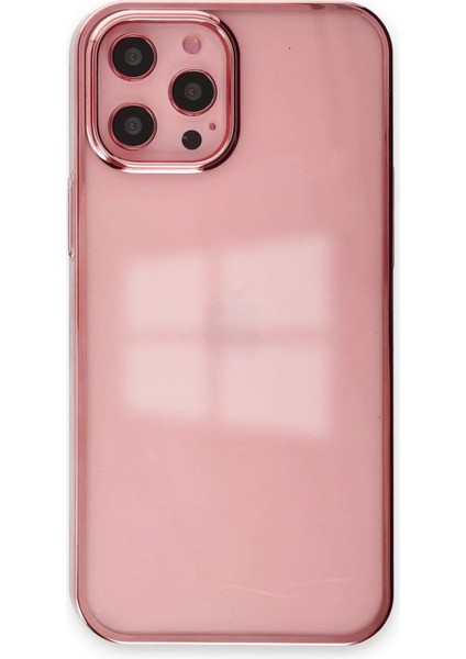 iPhone 12 Pro Max Kılıf Element Silikon - PEMBE-(5796) - M069R686-K58069