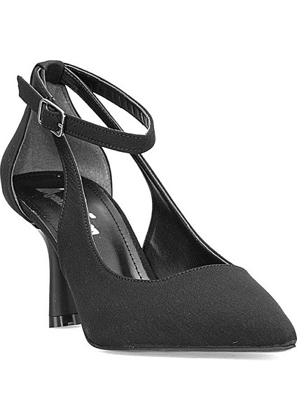 Elit 25KMST1117Z Kadın Klasik Topuklu Ayakkabı Siyah fiyatları