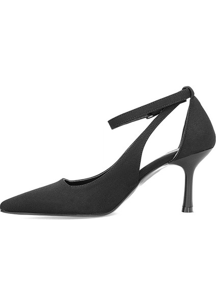 Elit 25KMST1117Z Kadın Klasik Topuklu Ayakkabı Siyah modelleri