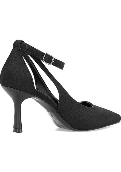 Elit 25KMST1117Z Kadın Klasik Topuklu Ayakkabı Siyah fırsatları