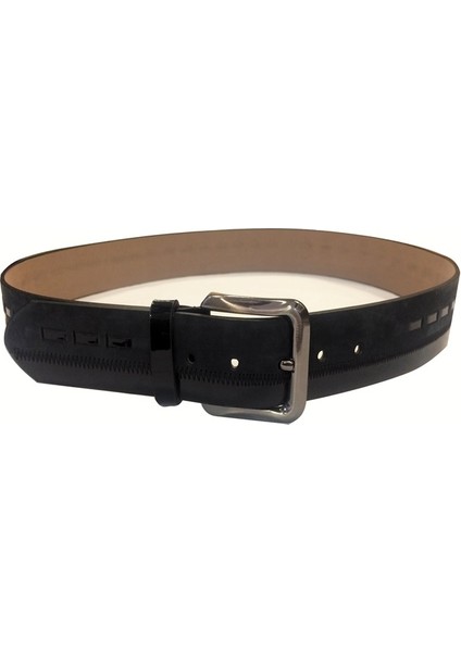 3,5 cm El Işleme Hakiki Deri Kemer