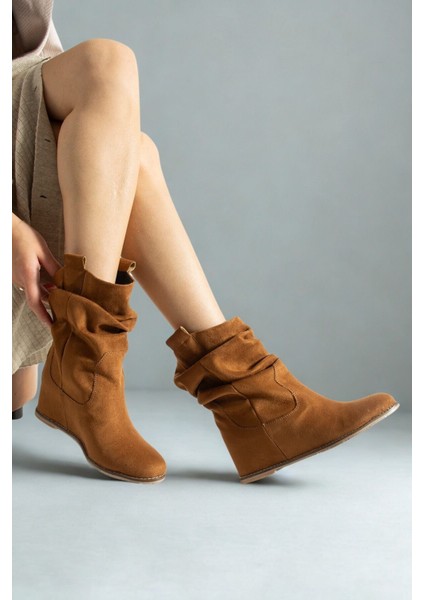 Kadın Kahverengi Süet Bot modelleri