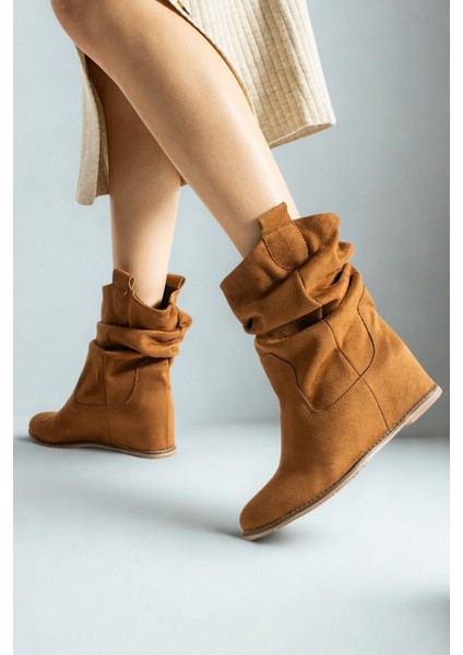Kadın Kahverengi Süet Bot fırsatları