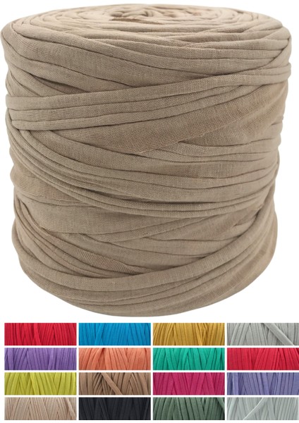 Bej Alacalı 123 Penye Ip Büyük Boy 650 gr 130 mt