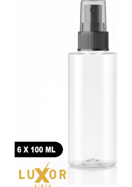 100 ml Boş Spreyli Şişe - 6 Adet fiyatları