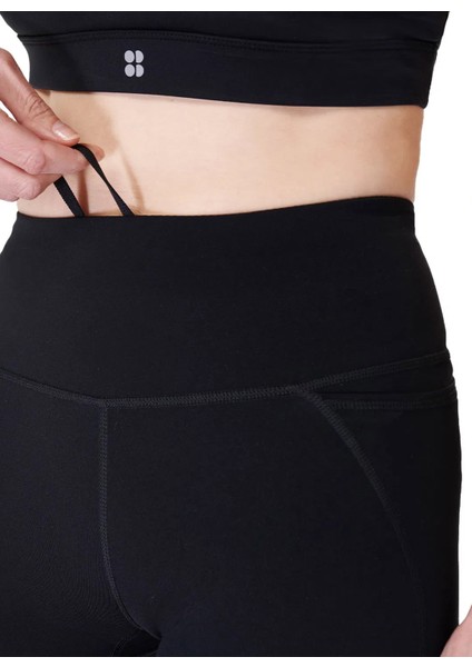 SB9218R-001 Power 32 Workout Boot C Siyah Yüksek Bel Normal Düz Kadın Eşofman Altı fiyatları