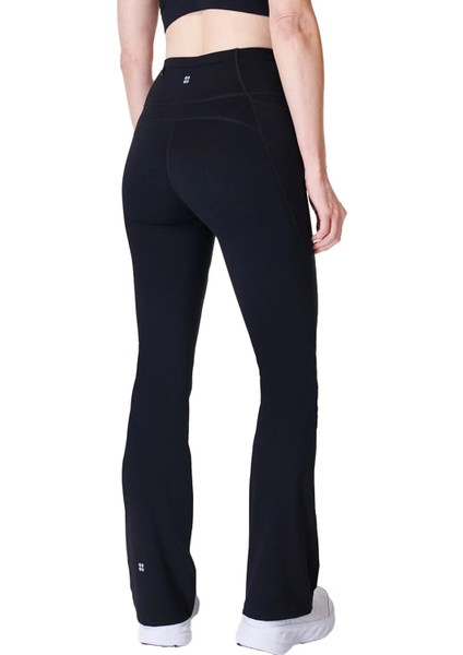 SB9218R-001 Power 32 Workout Boot C Siyah Yüksek Bel Normal Düz Kadın Eşofman Altı fırsatları