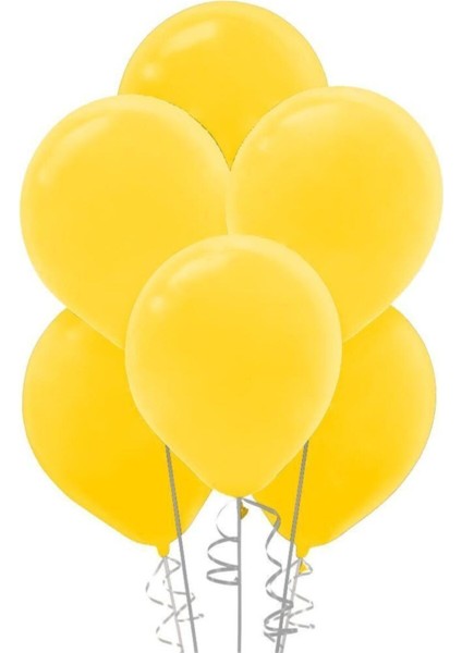 Pastel Sarı Balon 100'LÜ