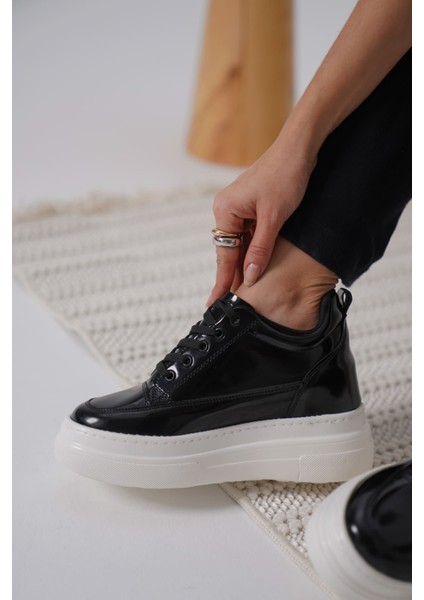 Modaserdem Lauren Kadın Gizli Topuk Siyah Spor Ayakkabı indirimleri