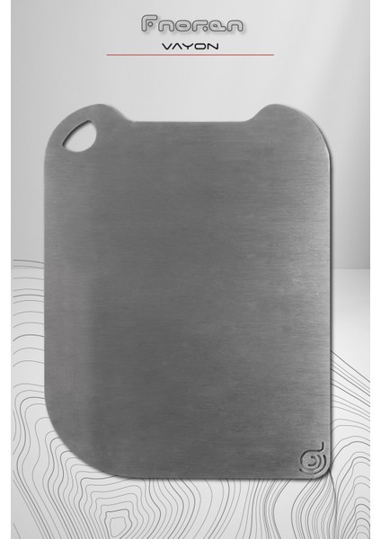 Vayon - Paslanmaz Çelik Kesme Tahtası