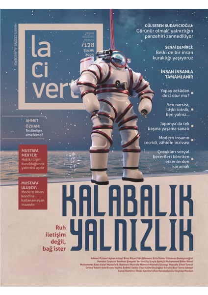 Lacivert Dergi Aboneliği 1 Yıl (12 Sayı)