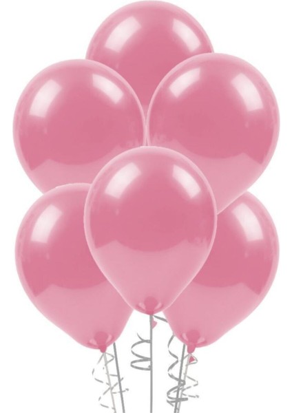 Pastel Açık Pembe Balon 100'LÜ