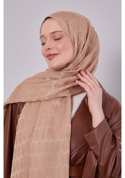 Sütlü Kahve Janjan Şal modelleri