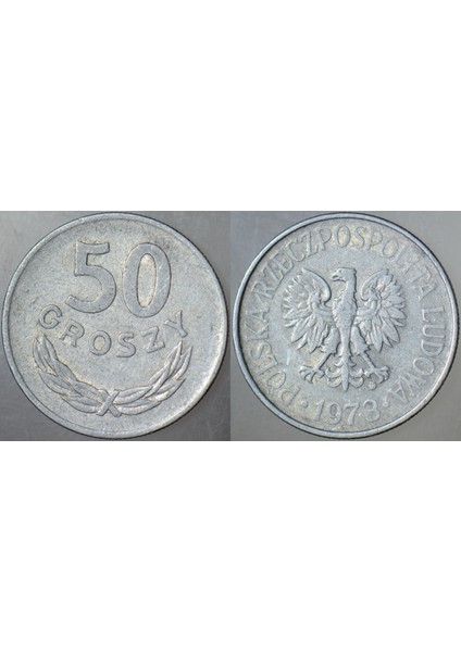 Polonya 50 Groszy 1973. fiyatları