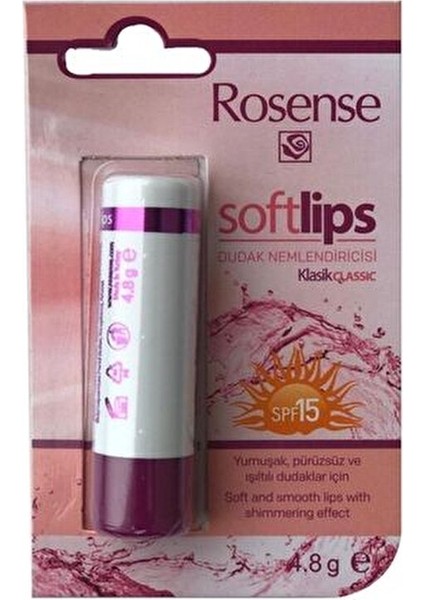 Softiıps Dudak Koruyucu Parlaklık ve Koruma Sağlayan SPF 15 4.5 g Tüm Cilt Tipleri İçin fiyatları