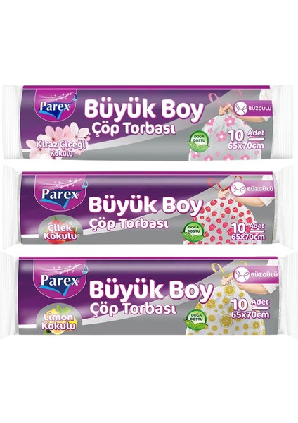 Büzgülü 15 Adet Çöp Torbası Kokulu Büyük Boy Paket fiyatları