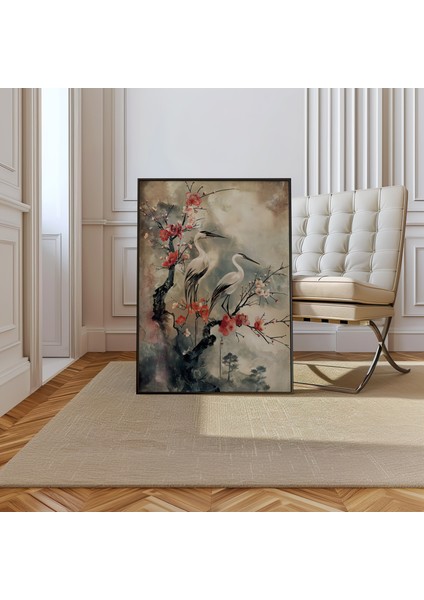 Ahşap Çerçeveli 2'li Poster Tablo Seti | Modern Stil Minimal Duvar Dekoru fırsatları