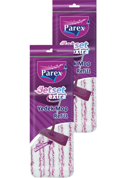 Jetset Extra Yedek Mop İkili Paket