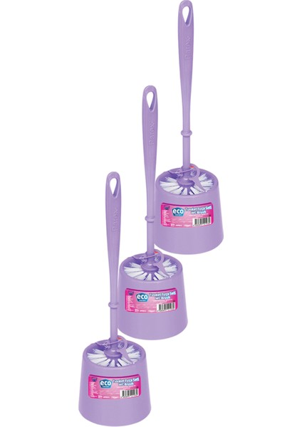 Eco Tuvalet Fırçası Üçlü Paket