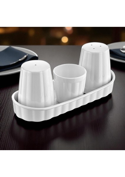 Pc Tuzluk Biberlik Kürdanlık Seti – Kırılmaz Polikarbon Tuzluk Takımı – Gıda ile Temasa Uygun – Şık ve Dayanıklı Tasarım fiyatları