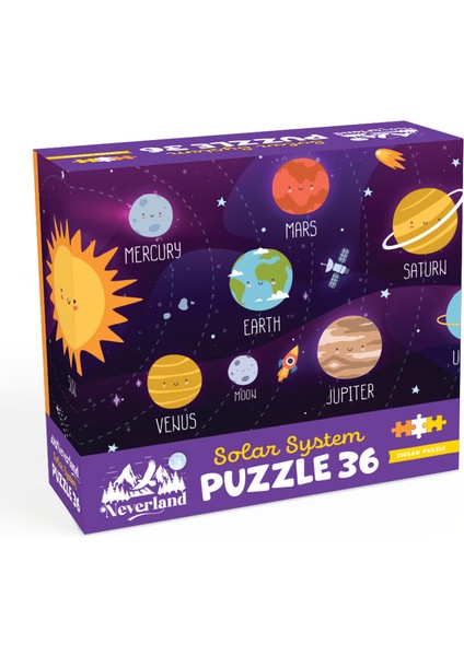 36 Parça Çocuk - Solar System (Güneş Sistemi)