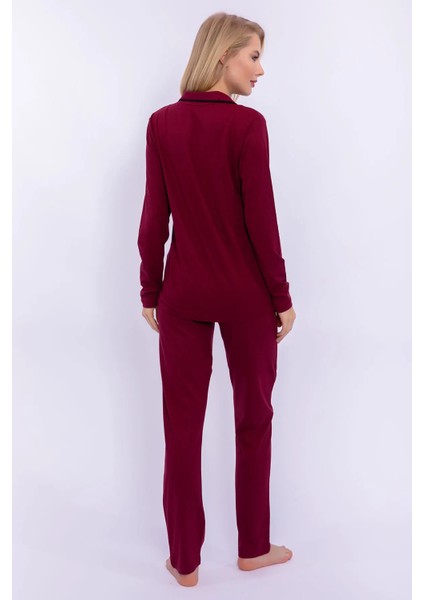 Kadın Klasik Regular Önden Düğmeli Pijama Takımı L1.PC.004.12.K15 indirimleri