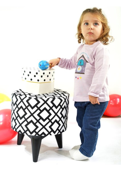 Kız Sweatshirt Pantolon Takım 3-6/6-9/9-12/18-24 Ay fırsatları