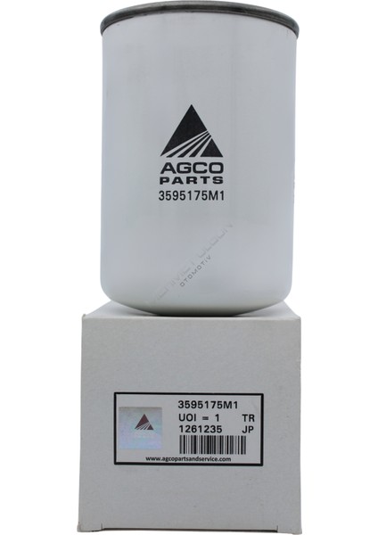 Massey Ferguson 3595175M1 Hidrolik Direksiyon Filtresi – Mf 200 / 300 / 400 / 4300 Serisi modelleri