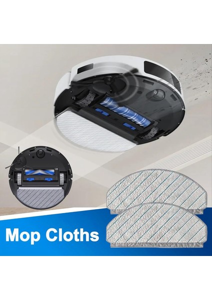 N20 Plus / N20 Elektrikli Süpürge Yedek Parçaları Için 13 Adet Silindir Yan Fırça Filtre Paspas Bezi (Yurt Dışından) modelleri