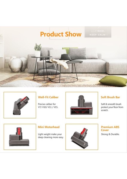 V7 V8 V10 V11 V15 Kablosuz Dikey Elektrikli Süpürgeler, Yatak, Kanepe, Halı, Araba, Derinlemesine Temizlik Için Mini Fırça Başlığı Aleti (Yurt Dışından) fırsatları