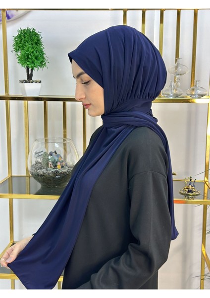 Ithal Kumaş Çıtçıtlı Hazır Şal Iki Sekılde Kullanılır Lacivert fırsatları