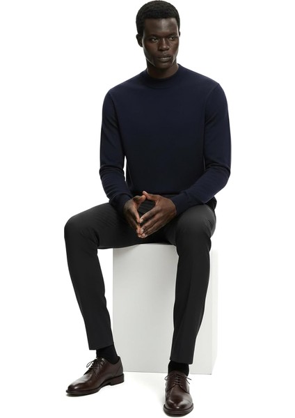 Premium Erkek Yarım Balıkçı Yaka Triko Kazak Gregorio fırsatları