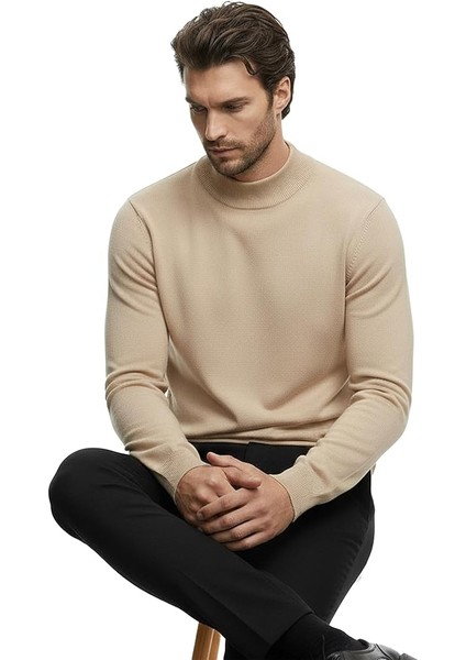 Premium Erkek Yarım Balıkçı Yaka Triko Kazak Gregorio fırsatları