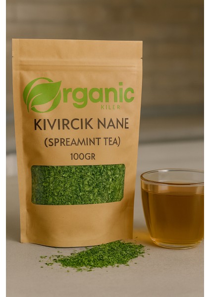 Doğal Kıvırcık Nane Çayı - Spearmint Tea 2X100GR 2'li Set - Katkısız & %100 Doğal - Pcos & Mide Dostu fiyatları